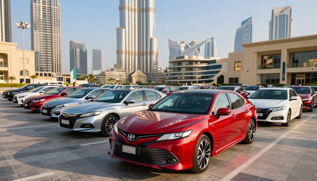 استعراض السيارات في الامارات